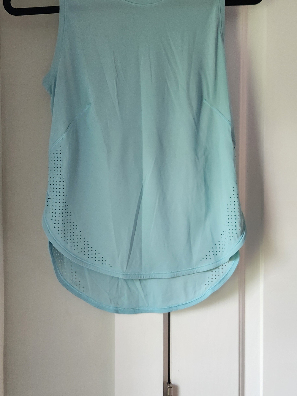 lululemon athletica Aqua Sleeveless Muscle Tee